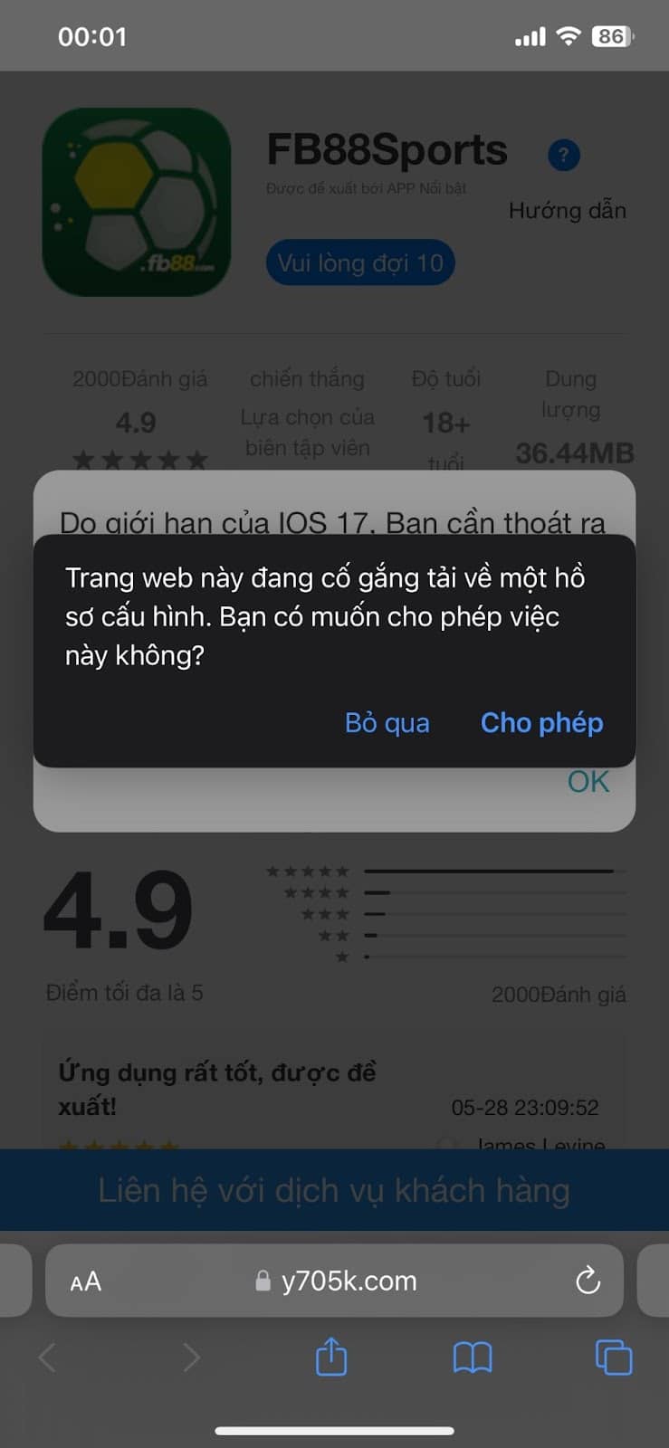 Hướng dẫn tải App FB88